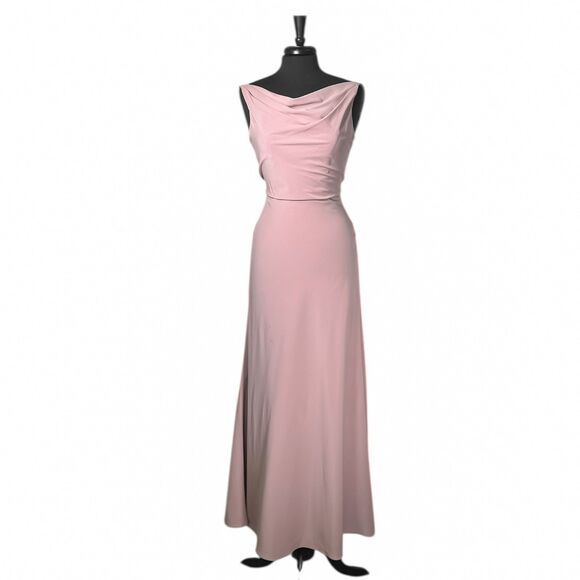 Jenny Yoo Collection Womens Maxi Dress Mauve Bridesmaid Formal Evening Gown 4 - Picture 1 of 11